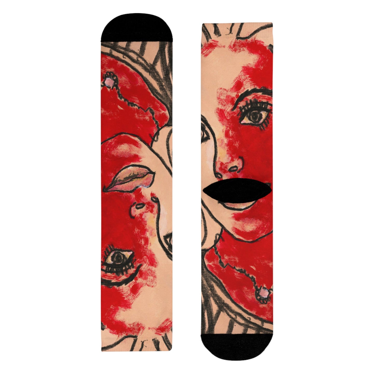 Sublimation Crew Socks (EU) - Motiv: Christina
