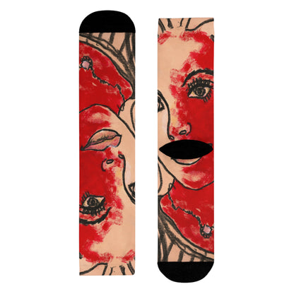 Sublimation Crew Socks (EU) - Motiv: Christina