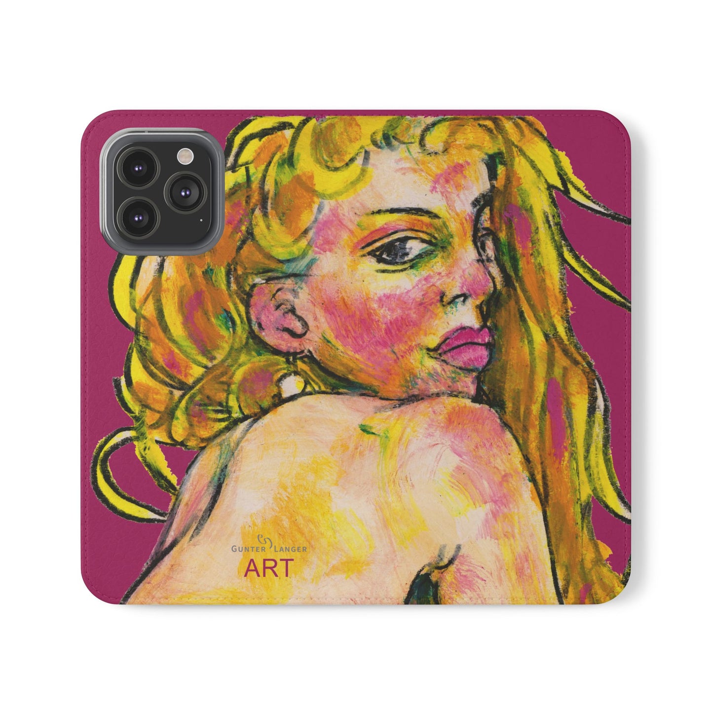 Flip Cases - Motiv: Romina, Rot