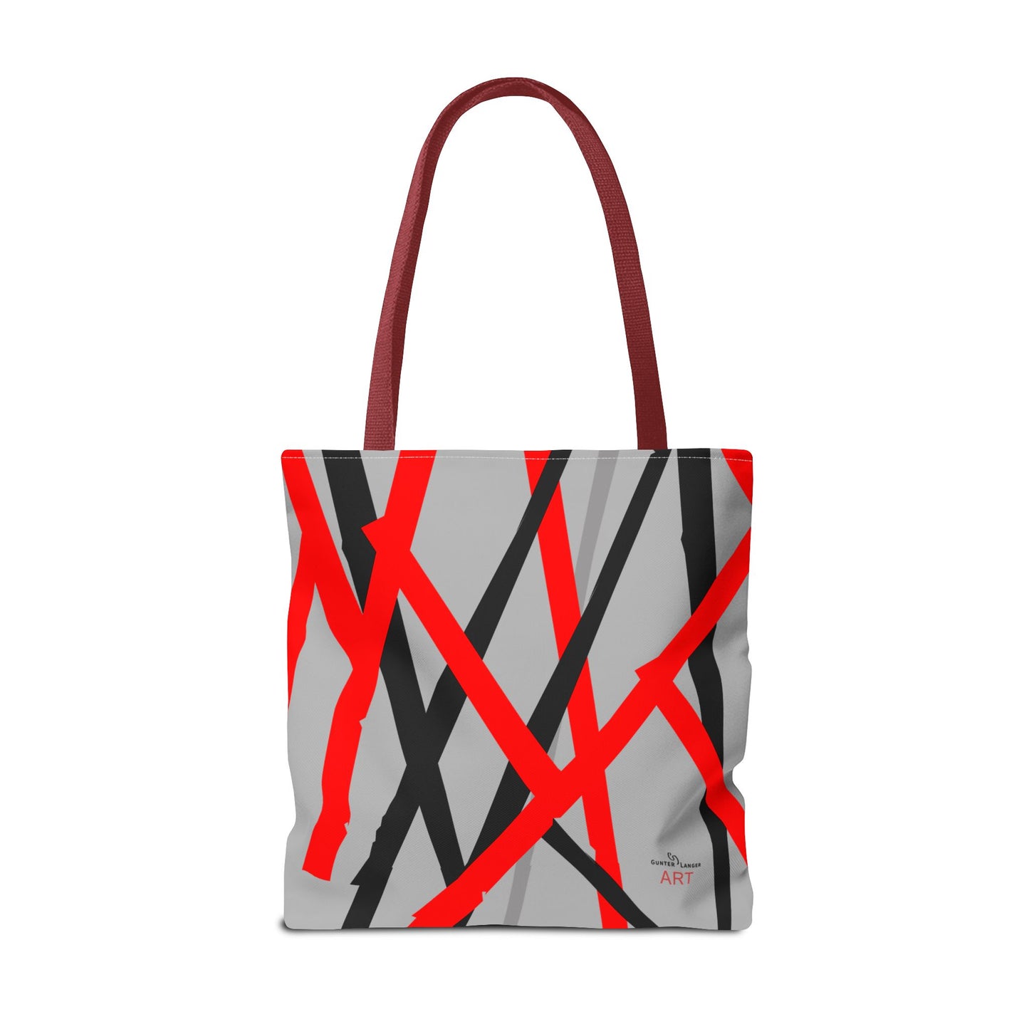 Tote Bag (AOP) - Motiv: Mikado, Grau