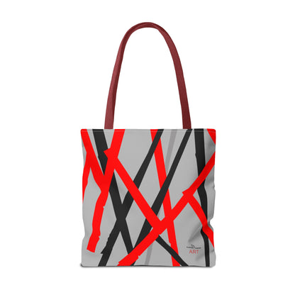 Tote Bag (AOP) - Motiv: Mikado, Grau