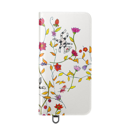 Flip Cases - Motiv: Drei Karierte Katzen auf weiß