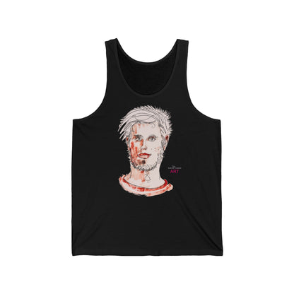 Unisex Jersey Tank- Motiv "Markus" H 32 cm