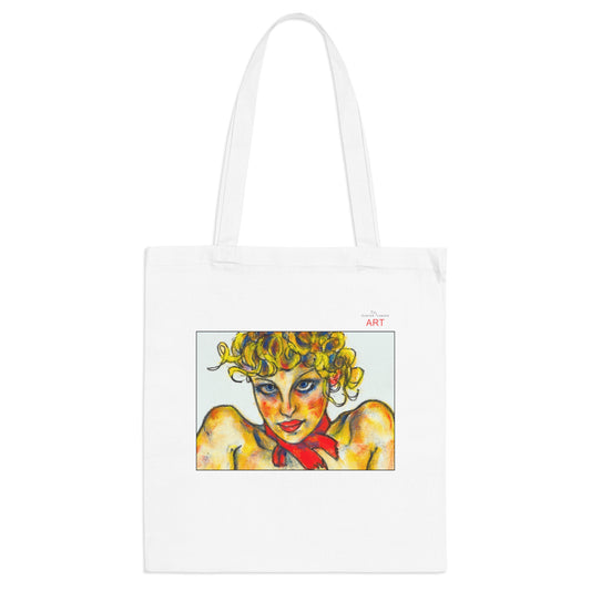 Tote Bag - Motiv: Ina, einseitig bedruckt, H 18 cm