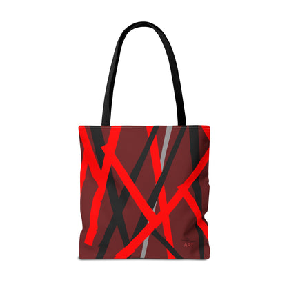 Tote Bag (AOP) - Motiv: Mikado, Rot
