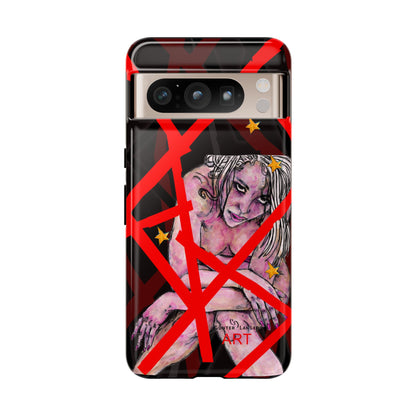 Tough Cases - Google Pixel - Samsung Galaxy - Motiv: Stella, Mikado