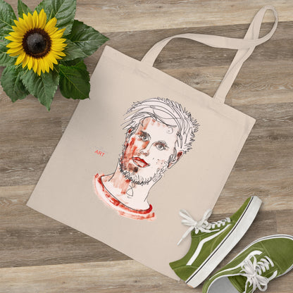 Tote Bag - Motiv: Markus, einseitig bedruckt H 30,5 cm