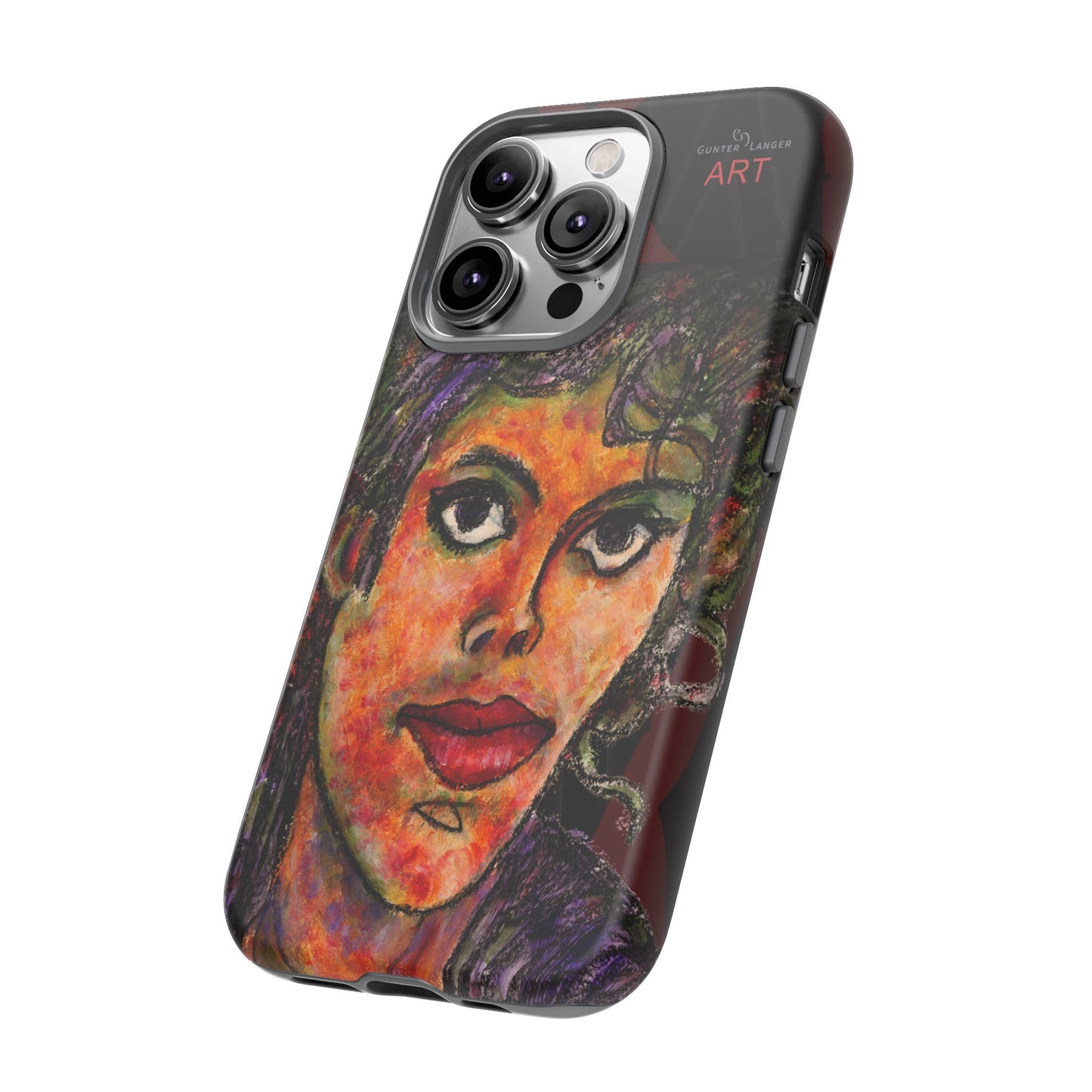 Tough Cases - iPhone - Motiv: MJ, Schwarz