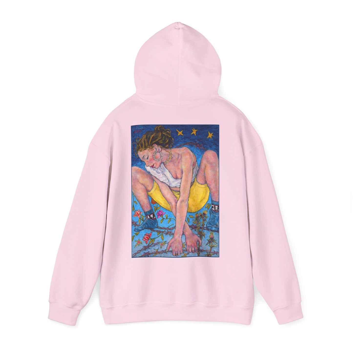 Unisex Heavy Blend™ Hooded Sweatshirt - Motiv: Rückseite "Alva", H43 cm