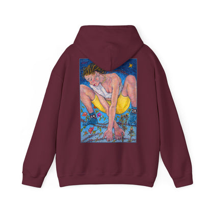Unisex Heavy Blend™ Hooded Sweatshirt - Motiv: Rückseite "Alva", H43 cm