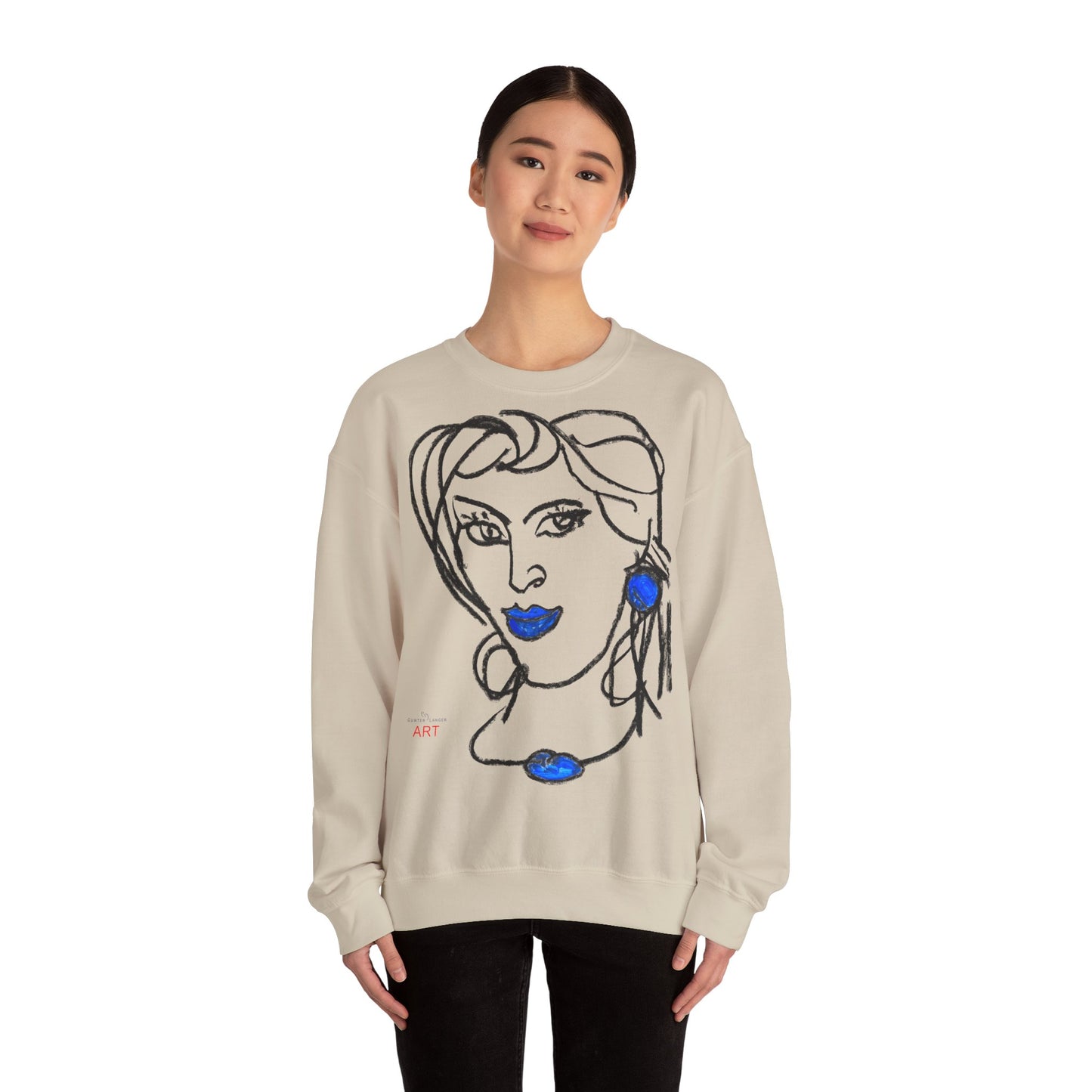 Unisex Heavy Blend™ Crewneck Sweatshirt - Motiv Rita & Raja