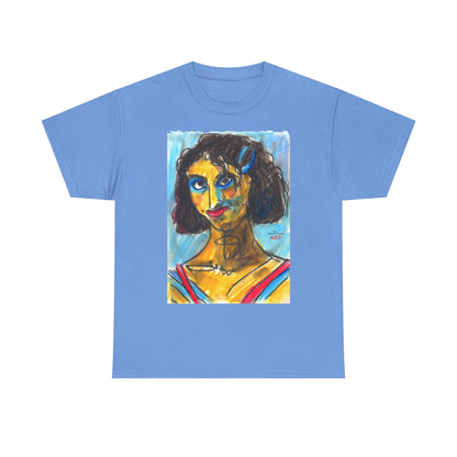 Unisex Heavy Cotton Tee - Motiv: Front Frechdax
