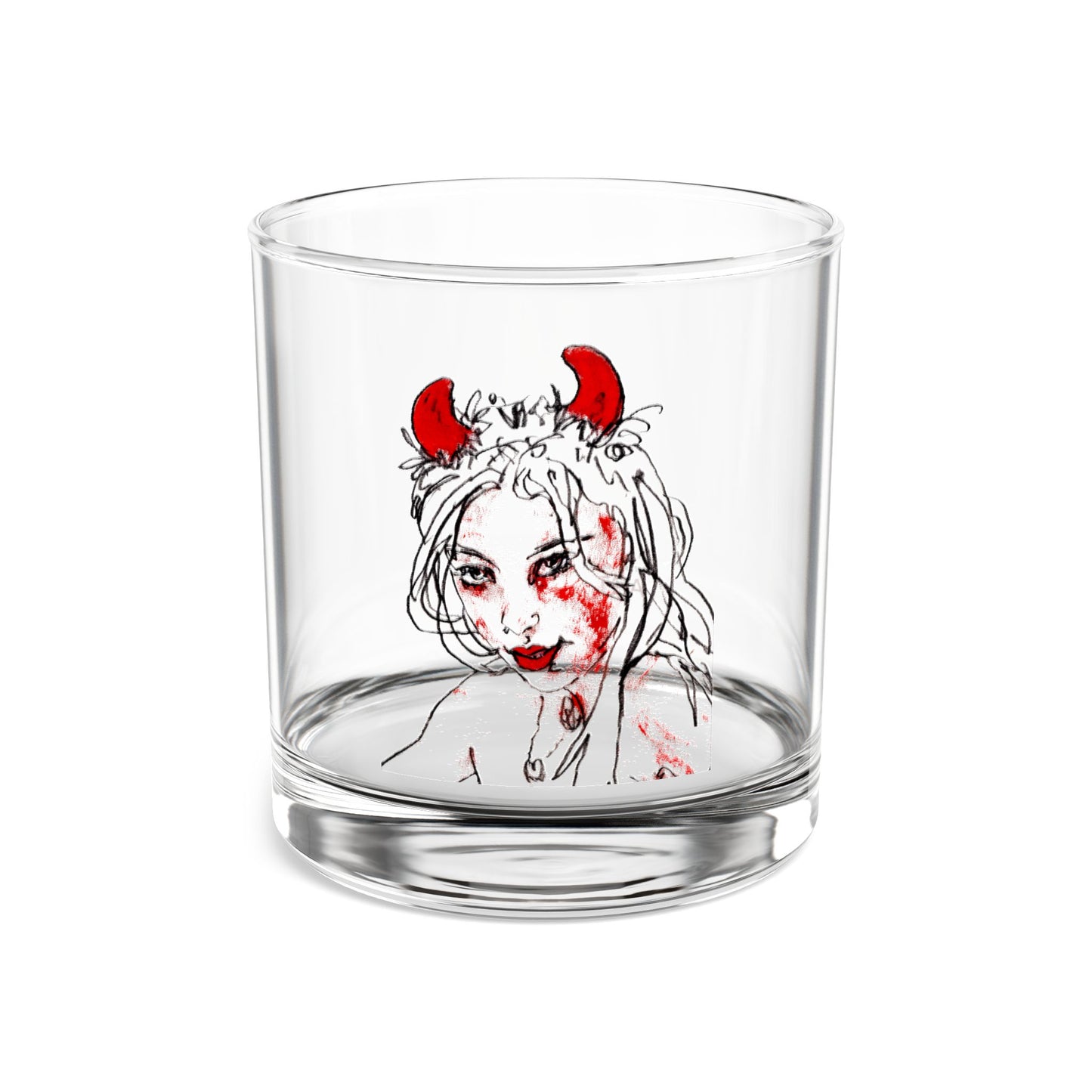 Rocks Glass, 10oz - Motiv: Teufelchen