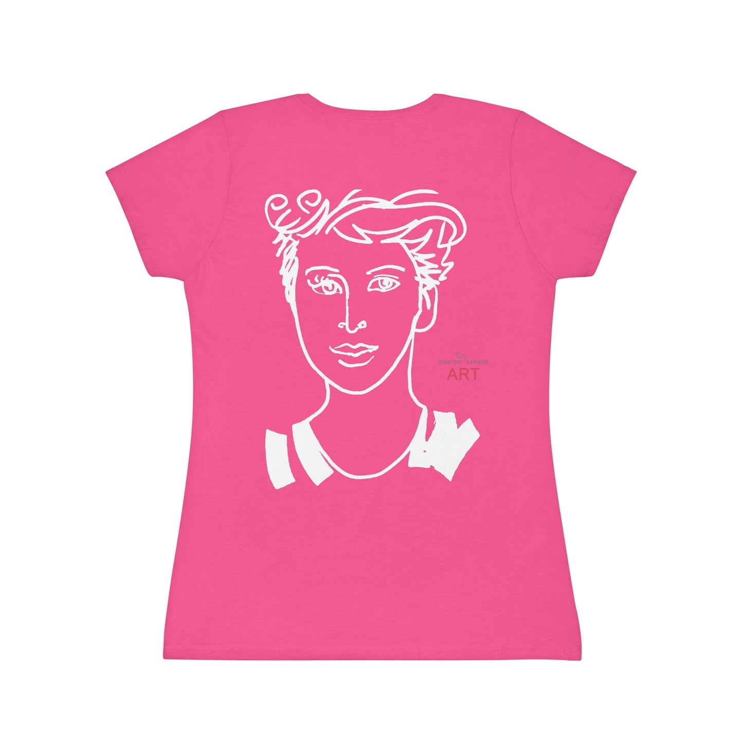 Women's Iconic T-Shirt - Motiv: Lars & Lars (weiß)