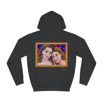 Unisex College Hoodie - Motiv: Auge & Freundinnen