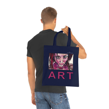 Cotton Tote - Motiv: Lola ART, einseitig bedruckt, H 17,5 cm