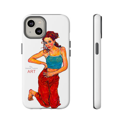 Tough Cases - iPhone - Motiv: Lea, Weiß