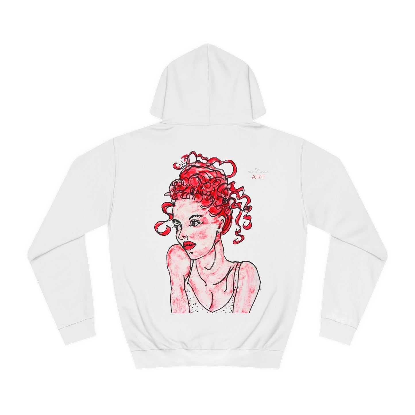 Unisex College Hoodie - Motiv:  Rückseite Mila