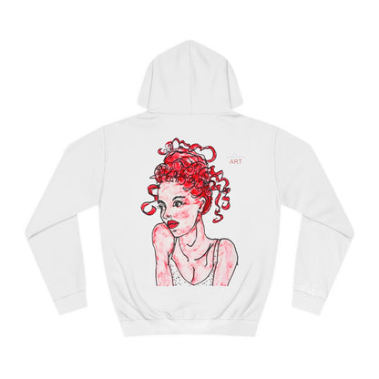 Unisex College Hoodie - Motiv:  Rückseite Mila