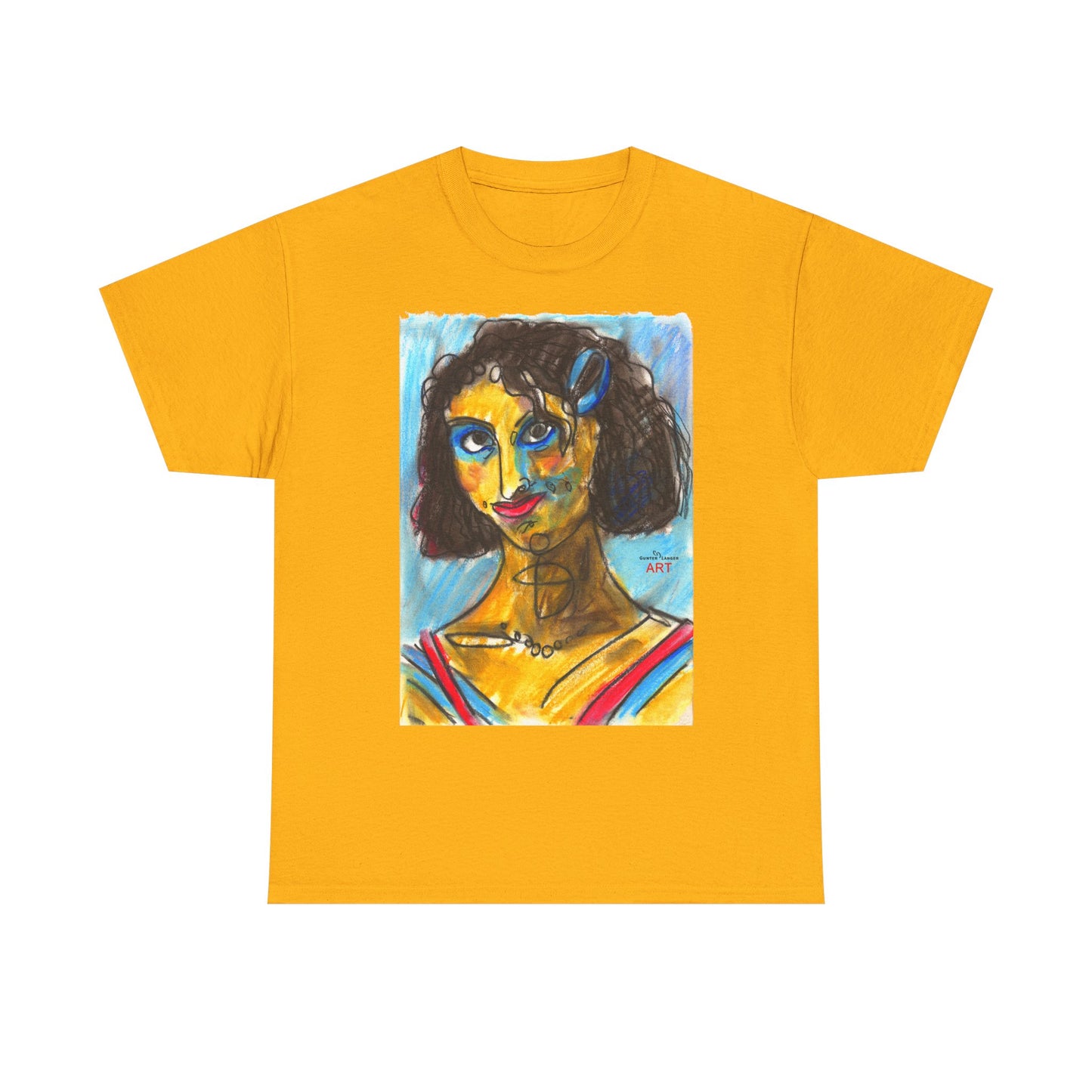 Unisex Heavy Cotton Tee - Motiv: Front Frechdax