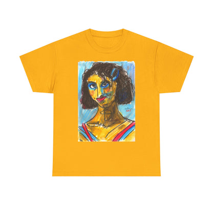 Unisex Heavy Cotton Tee - Motiv: Front Frechdax