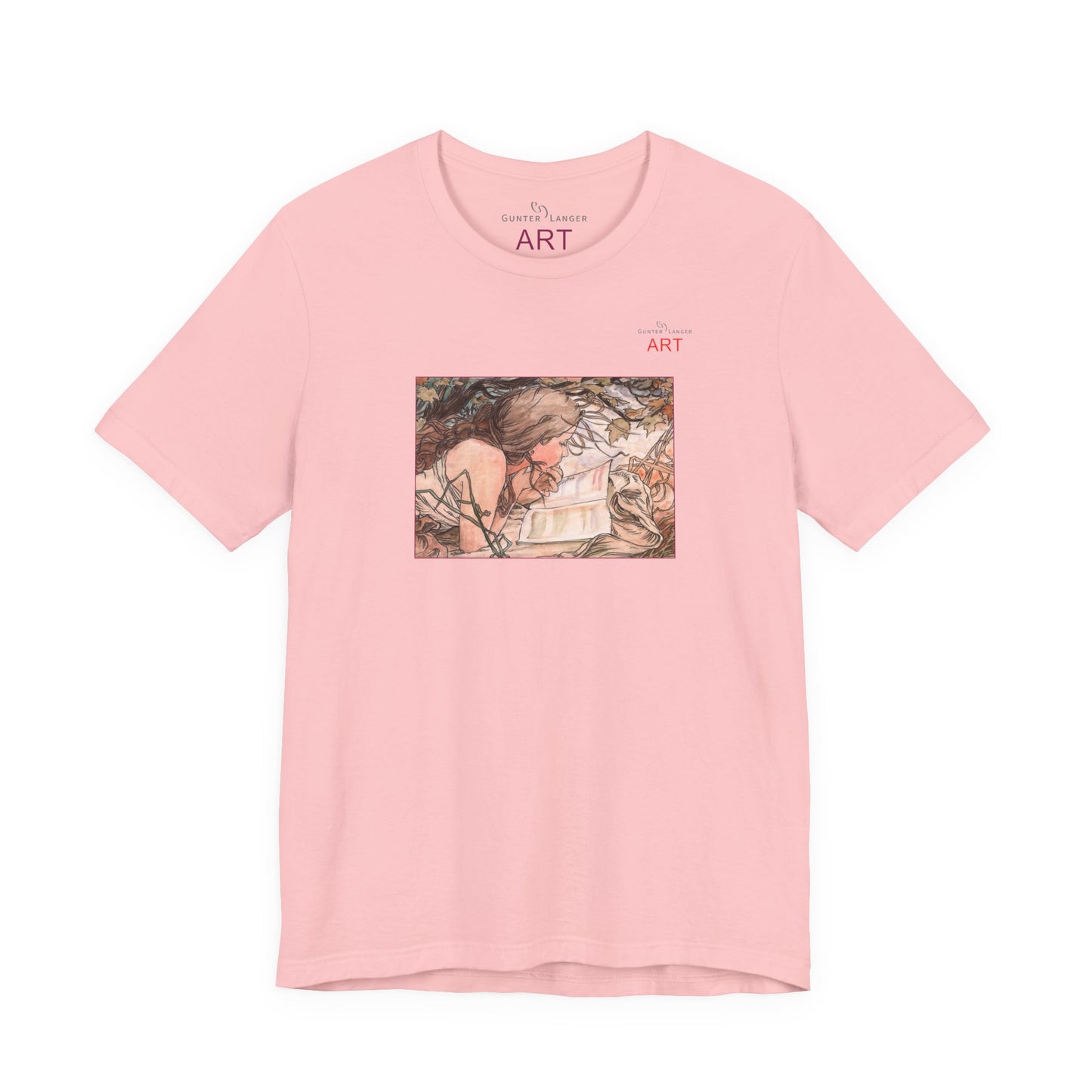 Jersey Short Sleeve Tee - Motiv: Front Antonia, H 15,73 cm