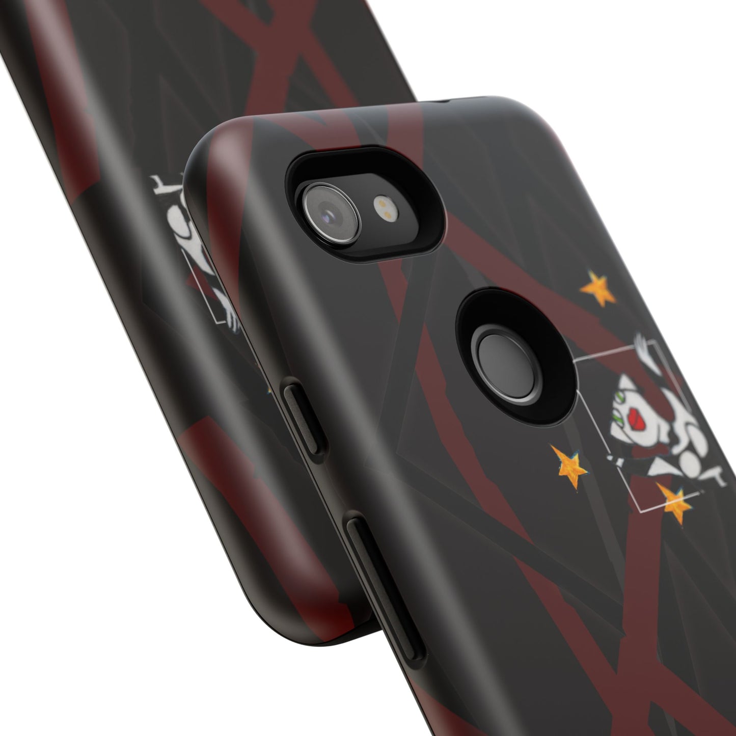 Tough Cases - Google Pixel - Samsung Galaxy - Motiv:  "Miau" klein H 8 cm, Sternenhimmel, Mikado3