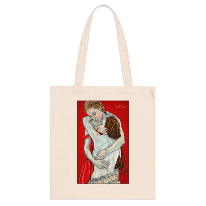 Tote Bag - Motiv: Nähe, einseitig bedruckt, H 30,5 cm