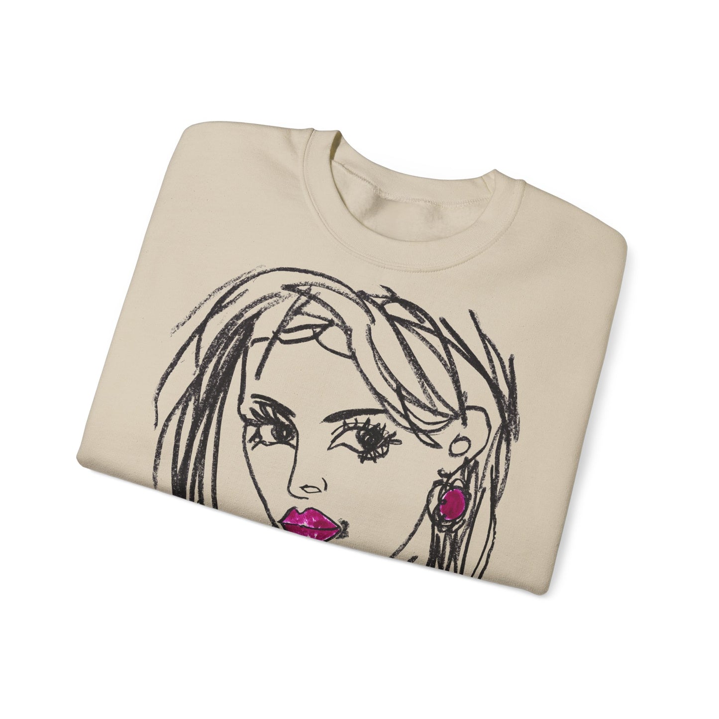 Unisex Heavy Blend™ Crewneck Sweatshirt - Motiv Front Raja