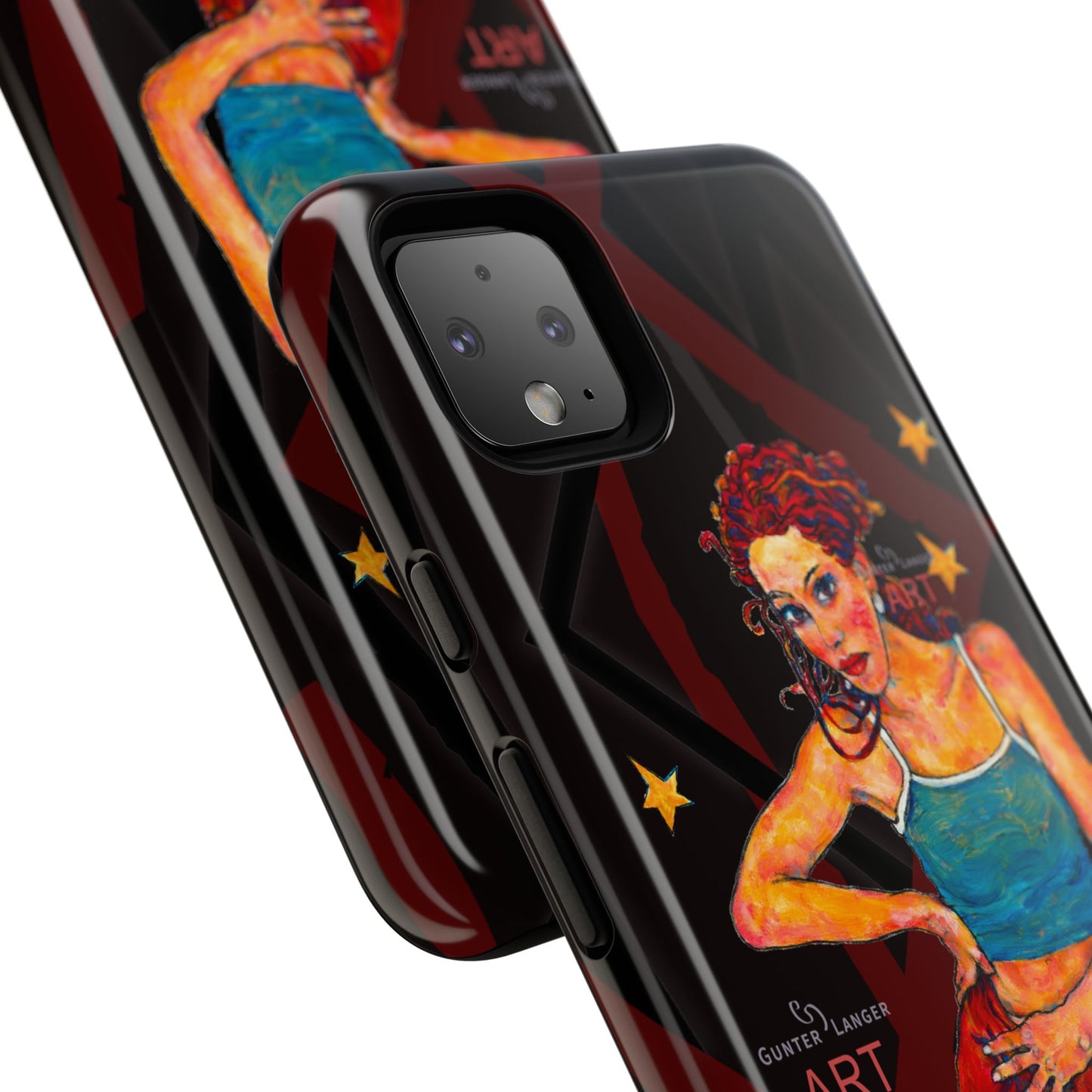 Tough Cases - Google Pixel - Samsung Galaxy - Motiv: Lea, Sternenhimmel, Mikado3