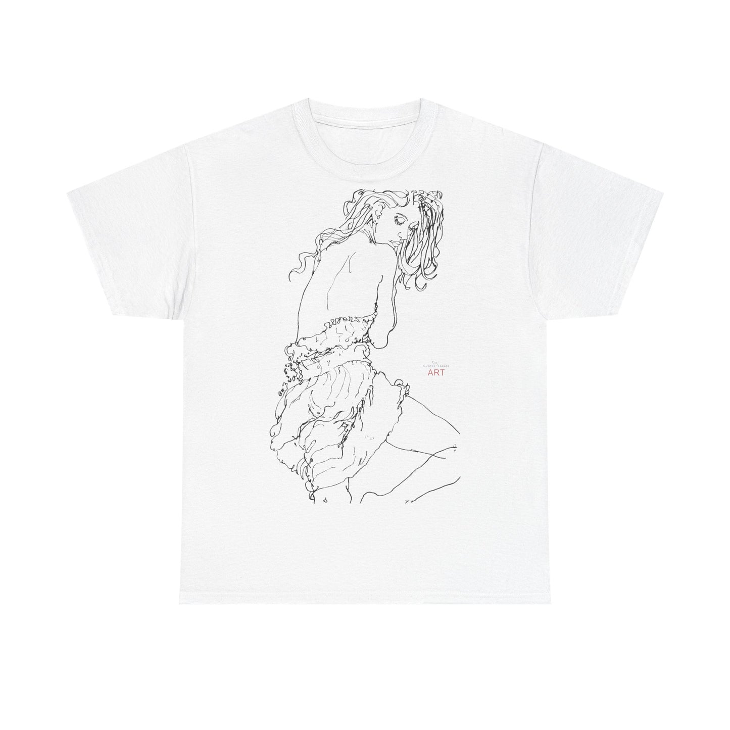 Unisex Heavy Cotton Tee - Motiv: Front Giselle