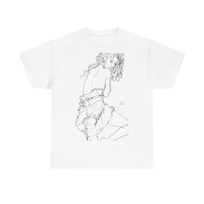 Unisex Heavy Cotton Tee - Motiv: Front Giselle