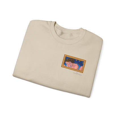 Unisex Heavy Blend™ Crewneck Sweatshirt - Motiv: Front Alva (Ausschnitt) &  Rückseite Alva