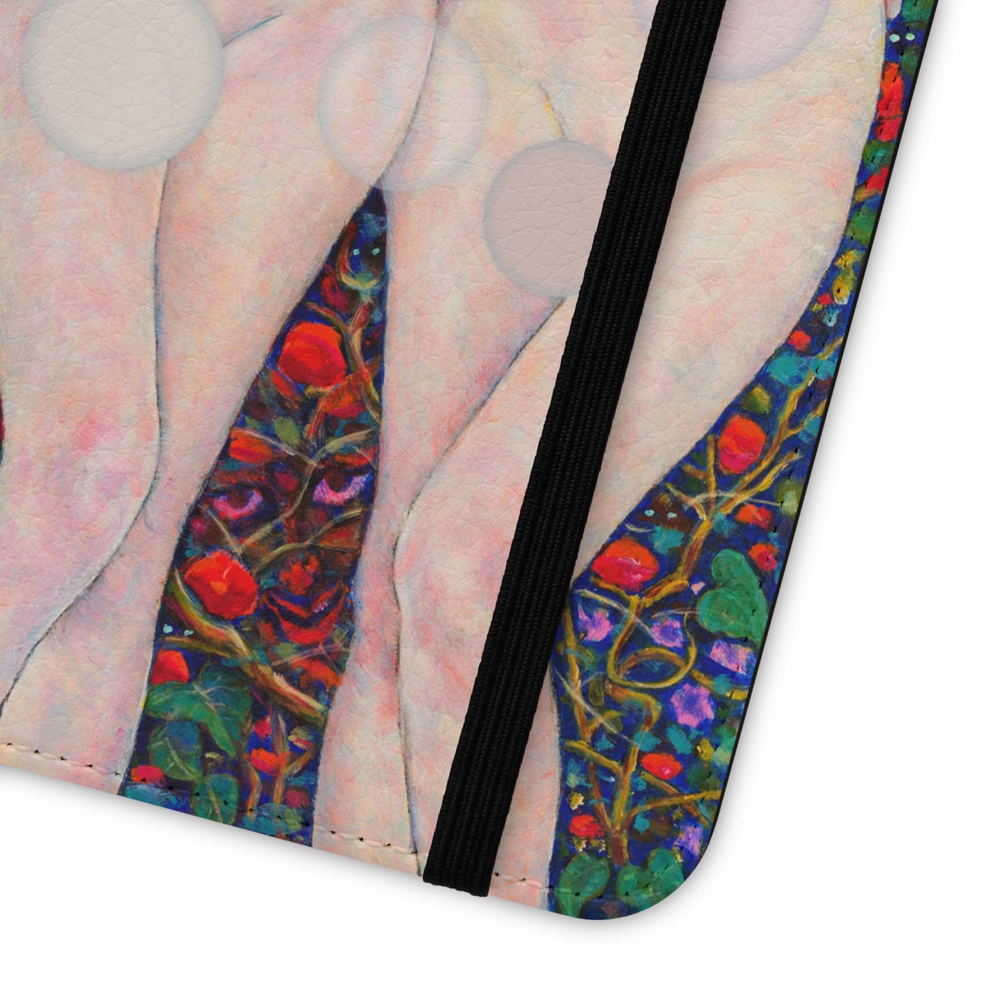 Flip Cases - Motiv: Waldnymphen, Schwarz, Seifenblasen