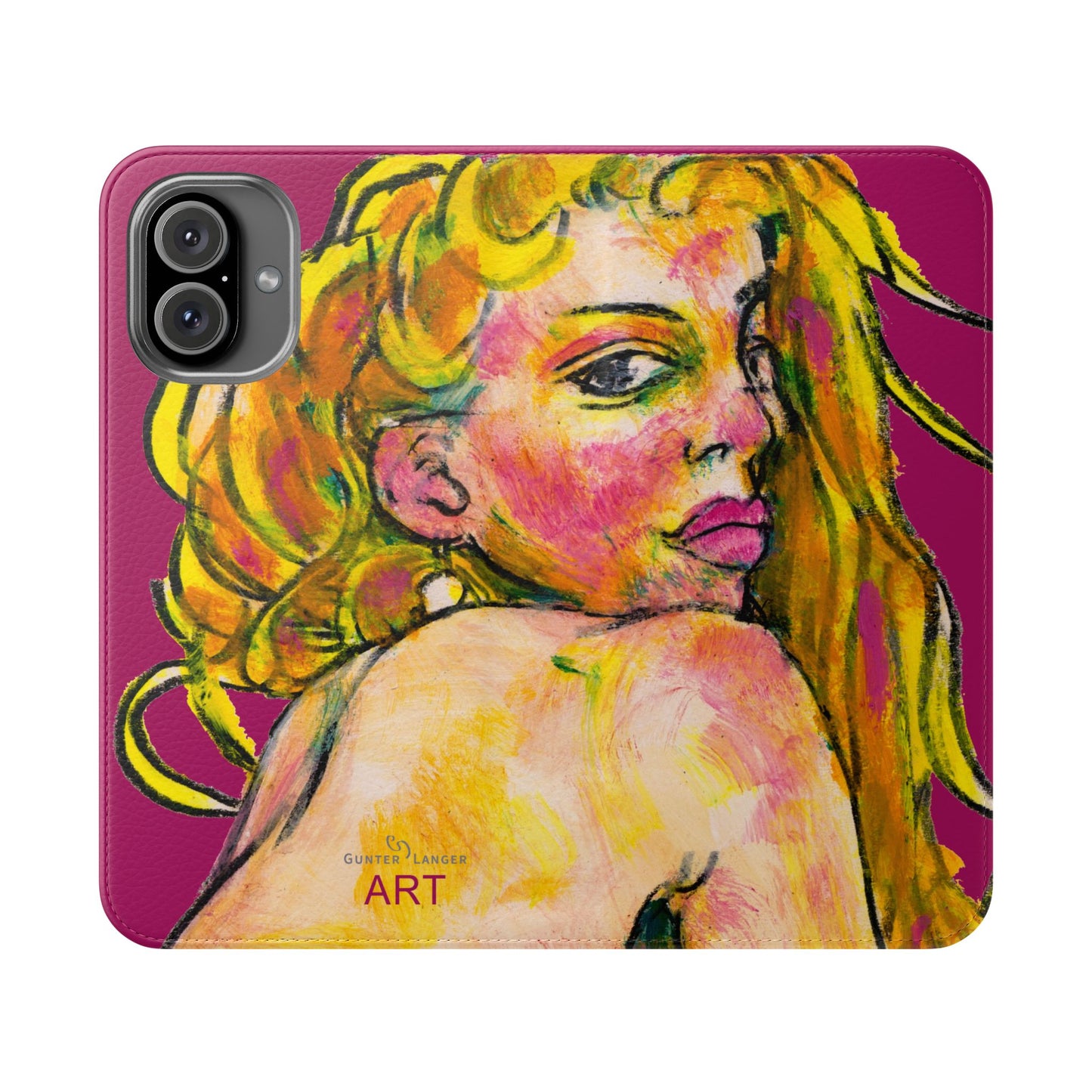 Flip Cases - Motiv: Romina, Rot