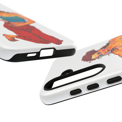 Tough Cases - Google Pixel - Samsung Galaxy - Motiv: Lea, Weiß