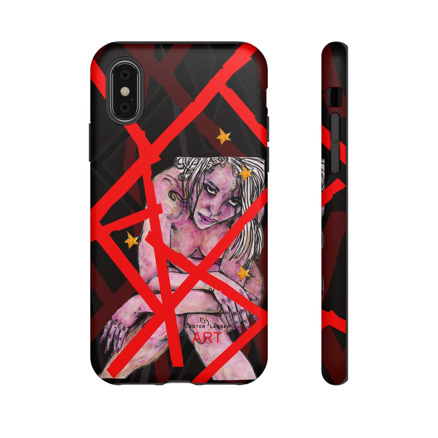 Tough Cases - iPhone - Motiv: Stella, Mikado