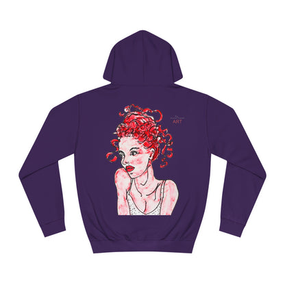 Unisex College Hoodie - Motiv:  Rückseite Mila