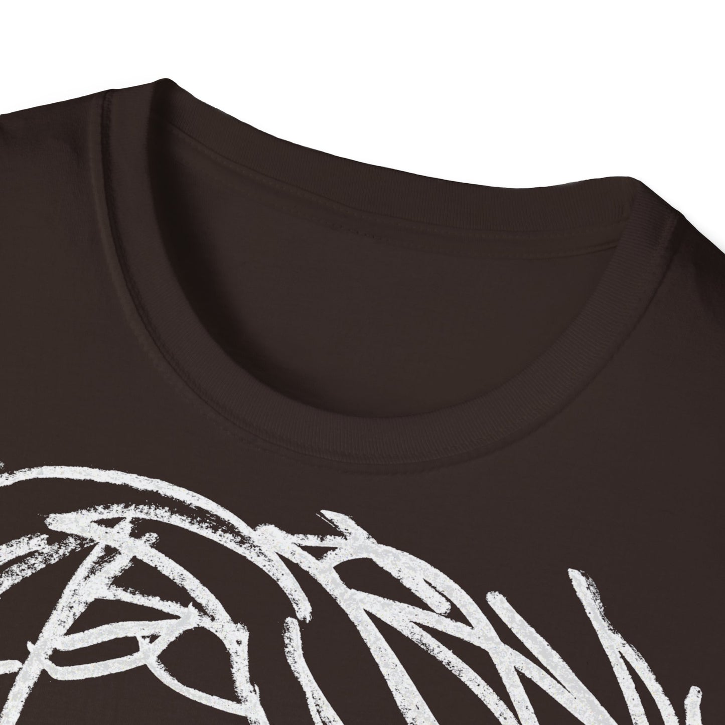 Unisex Softstyle T-Shirt - Motiv: Front Raja, H 49cm sw