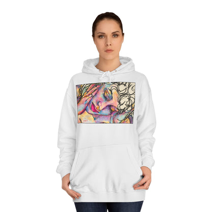 Unisex College Hoodie - Motiv: Front Mara, H 23,5 cm