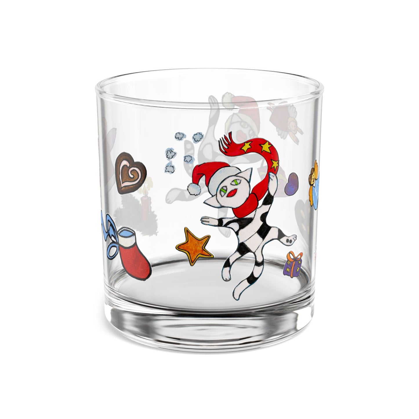 Rocks Glass, 10oz - Motiv: Weihnachten