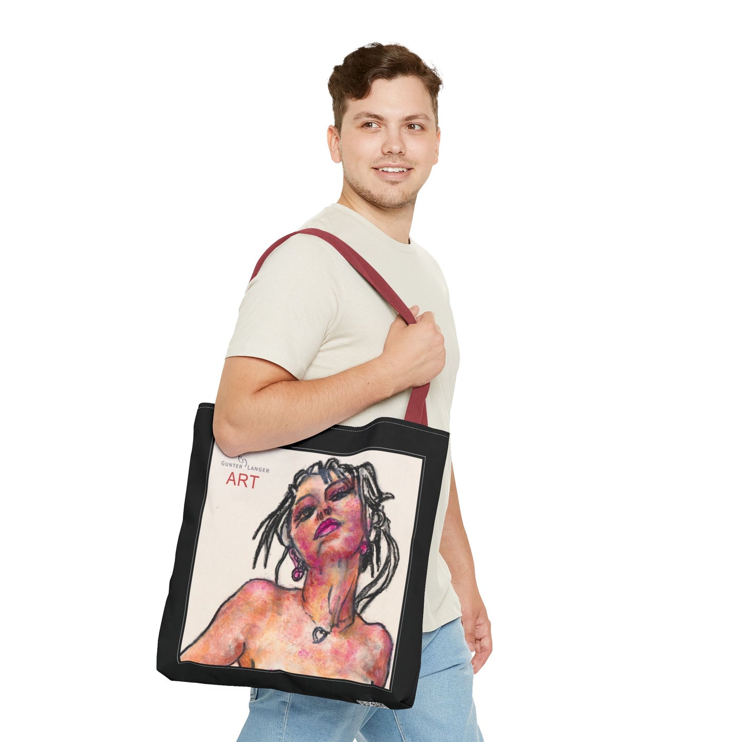 Tote Bag (AOP) -  Motiv: Laura & Laura