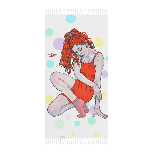 Boho Beach Cloth - Motiv Julia, H 137 cm, Farbkreise