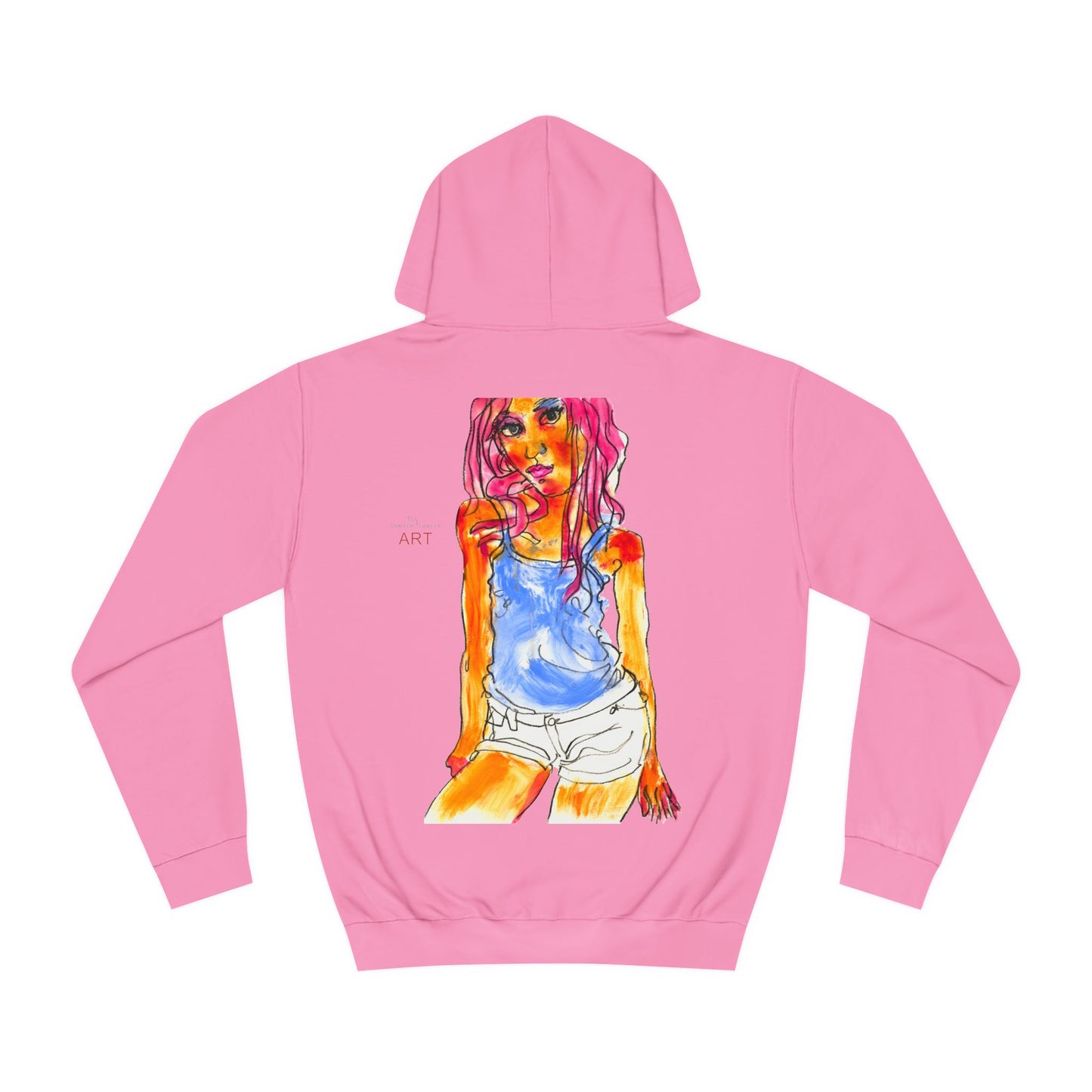 Unisex College Hoodie -  Motiv: Steffi (klein) & Steffi