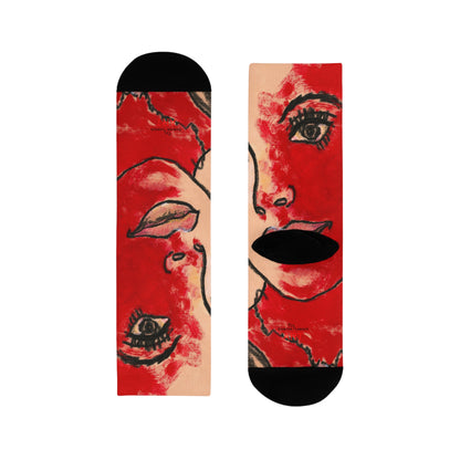 Sublimation Crew Socks (EU) - Motiv: Christina L