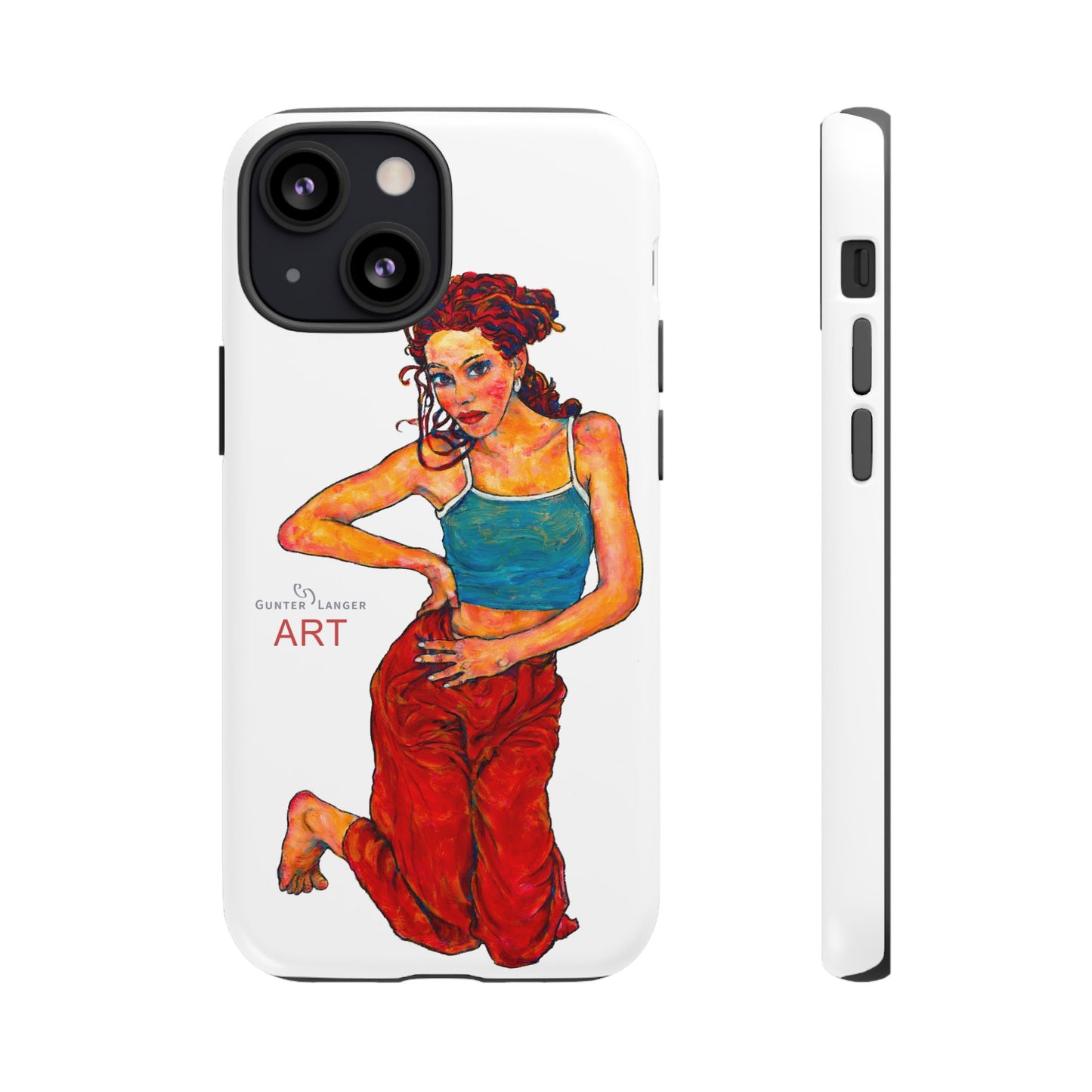 Tough Cases - iPhone - Motiv: Lea, Weiß