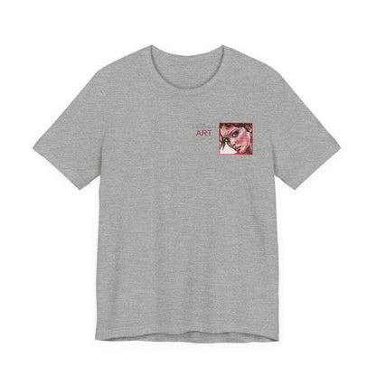 Copy of Unisex Jersey Short Sleeve Tee - Motiv: Annette, H 8 cm