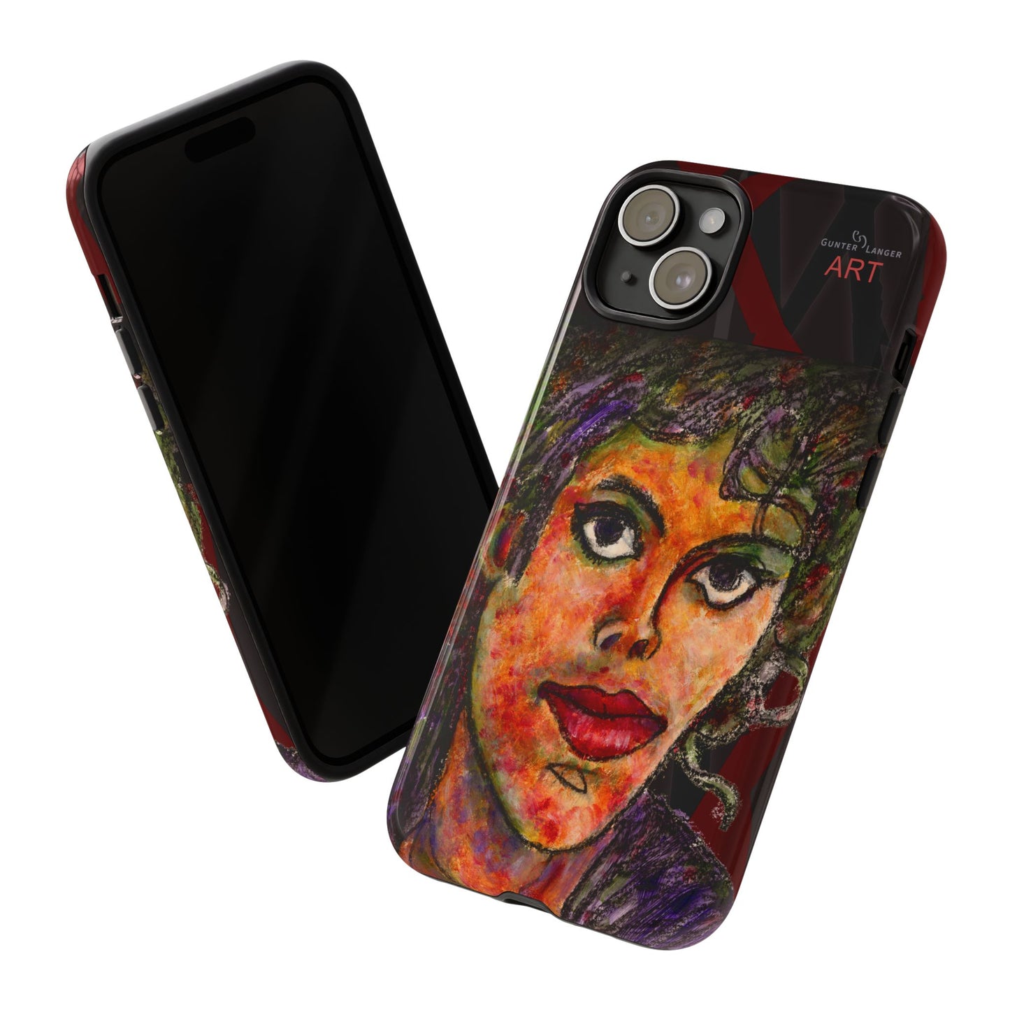 Tough Cases - iPhone - Motiv: MJ, Schwarz