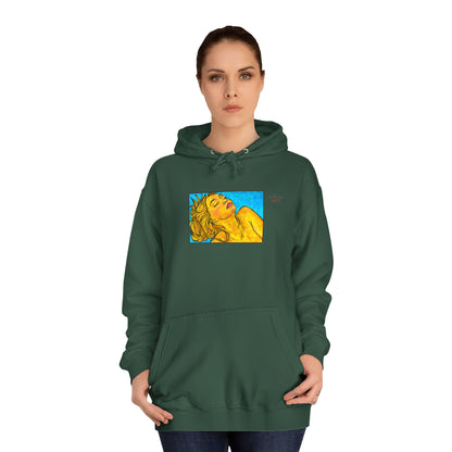 Unisex College Hoodie - Motiv: Frontseite Fine, klein, H14 cm