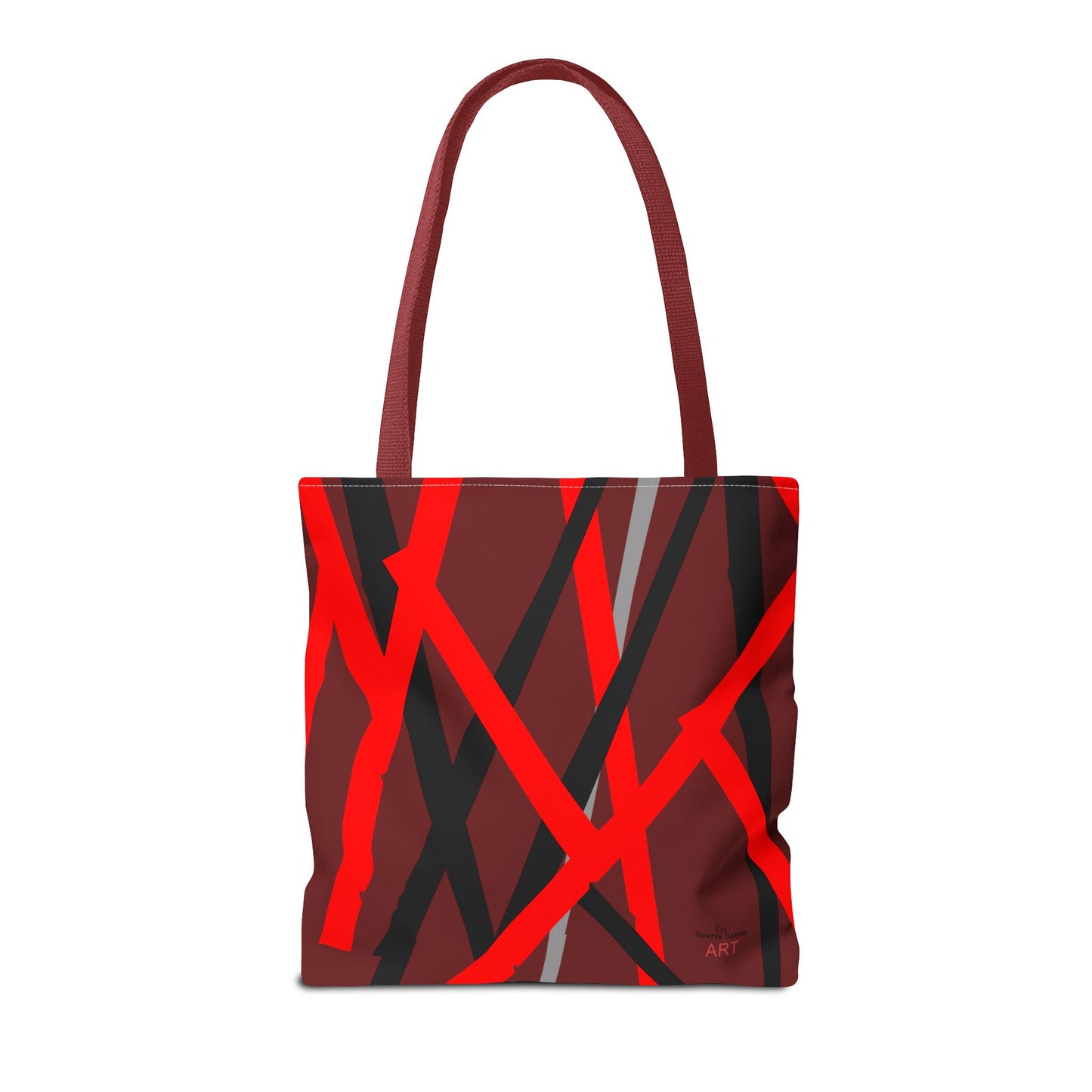 Tote Bag (AOP) - Motiv: Mikado, Rot